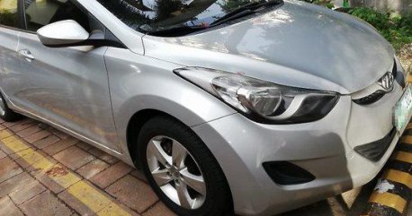 Sell Silver 2012 Hyundai Elantra Manual Gasoline at 79000 km 