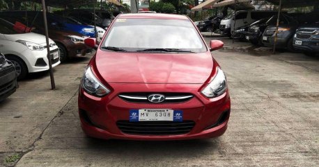 Red Hyundai Accent 2018 Automatic Diesel for sale in Cainta