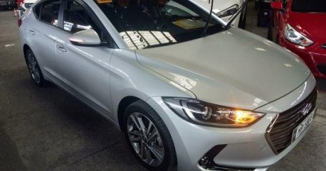 Silver Hyundai Elantra 2016 Automatic Gasoline for sale in Quezon City