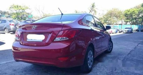 Red Hyundai Accent 2017 at 9000 km for sale 