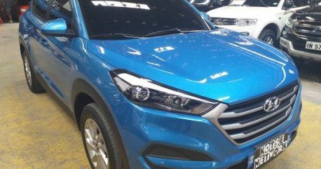 Selling Blue Hyundai Tucson 2018 Automatic Diesel
