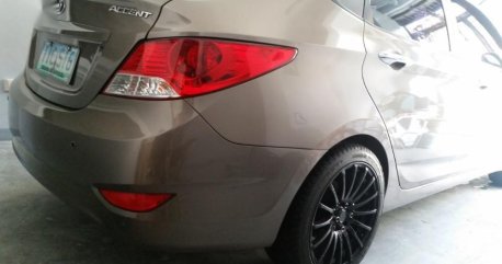 Sell 2nd Hand 2012 Hyundai Accent Manual Gasoline at 60000 km in Quezon City