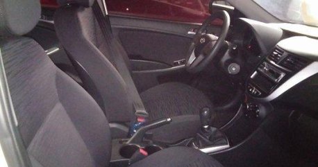 White Hyundai Accent 2016 Manual Gasoline for sale in Marikina