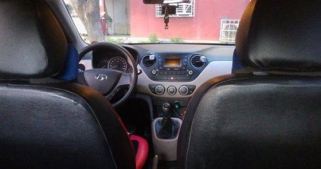 Black Hyundai Grand i10 2014 Manual Gasoline for sale