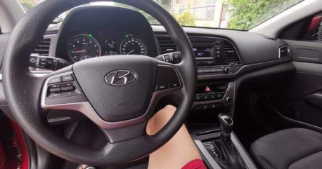 Red Hyundai Elantra 2019 for sale in Parañaque 