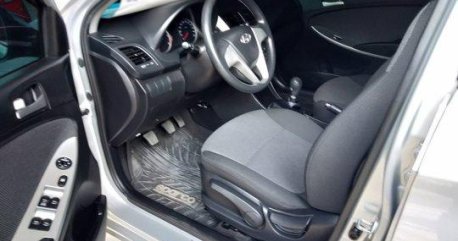 Silver Hyundai Accent 2014 for sale in Quezon City 