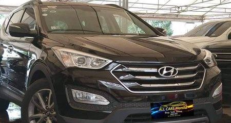 Black Hyundai Santa Fe 2013 for sale in Makati 