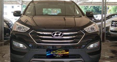 Black Hyundai Santa Fe 2013 for sale in Makati 