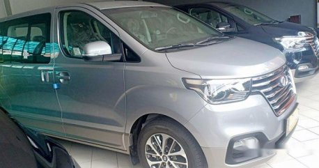 Silver Hyundai Grand Starex 2019 for sale in Quezon City 