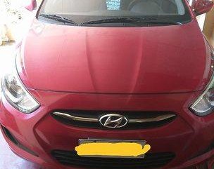 Sell Red 2017 Hyundai Accent at 21000 km 