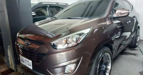 Brown Hyundai Tucson 2014 for sale in Quezon City 