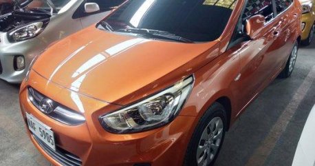 Selling Orange Hyundai Accent 2017 Automatic Diesel 