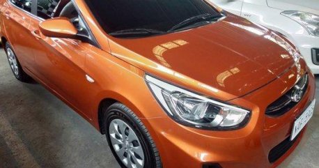Selling Orange Hyundai Accent 2017 Automatic Diesel 