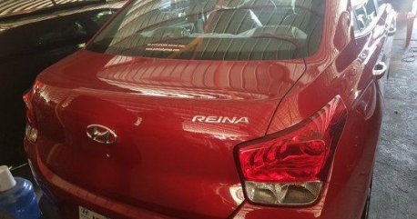 Red Hyundai Reina 2019 at 150 km for sale 