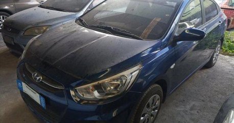 Selling Blue Hyundai Accent 2018 Automatic Gasoline 