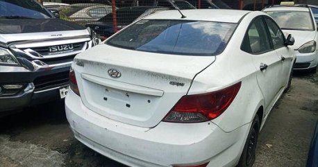 White Hyundai Accent 2016 Manual Diesel for sale 