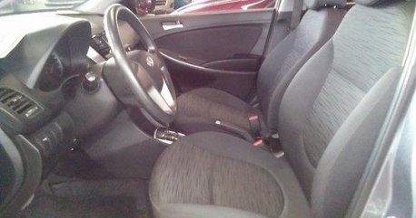 Grey Hyundai Accent 2015 Hatchback Automatic Diesel for sale 