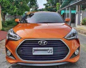 Selling Orange Hyundai Veloster 2018 in Cavite