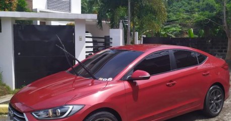 Red Hyundai Elantra 2016 for sale in Manila