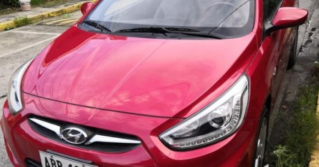 Sell Red 2014 Hyundai Accent in Makati 