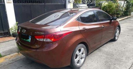 Sell Brown 2013 Hyundai Elantra Automatic Gasoline at 90000 km 