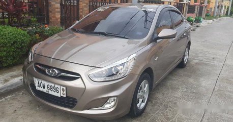 Selling Grey Hyundai Accent 2014 Automatic Gasoline 