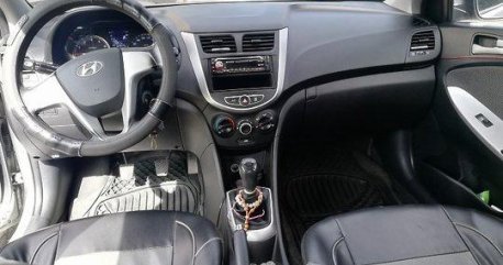 Silver Hyundai Accent 2013 at 65000 km for sale 