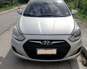 Silver Hyundai Accent 2013 at 65000 km for sale 