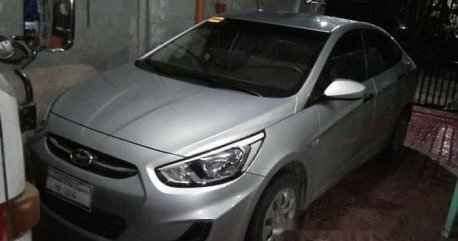 Silver Hyundai Accent 2016 at 21000 for sale 