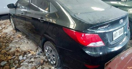 Black Hyundai Accent 2017 for sale in Quezon City