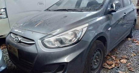 Silver Hyundai Accent 2017 at 23000 km for sale