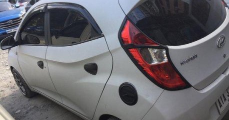 White Hyundai Eon 2014 Manual Gasoline for sale in Manila