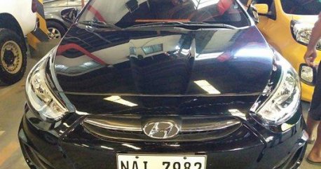 Black Hyundai Accent 2016 for sale in Quezon City