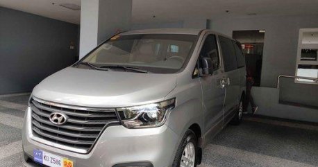 Silver Hyundai Grand starex 2019 Automatic Diesel for sale