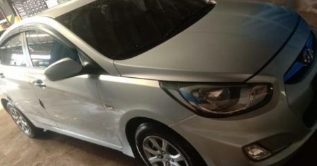 Silver Hyundai Accent 2013 for sale in Manual