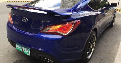 Sell Blue 2013 Hyundai Genesis in Pasig