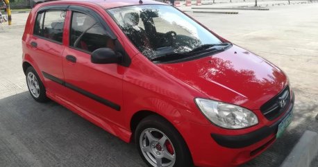 Selling Red Hyundai Getz 2008 in Manila