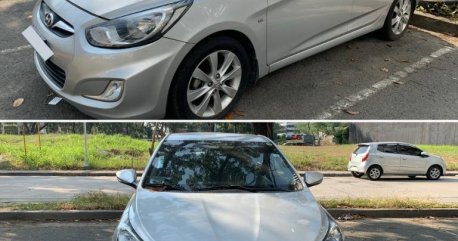 Silver Hyundai Accent 2011 for sale in Automatic