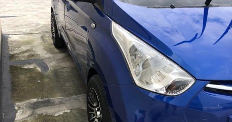 Blue Hyundai Eon 2014 for sale in Manual