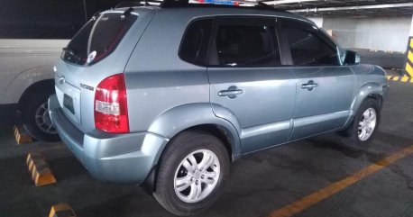 Blue Hyundai Tucson 2008 for sale in Manila