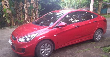 Selling Red Hyundai Accent 2018 in Quezon City