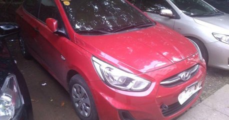 Selling Red Hyundai Accent 2018 in Quezon City