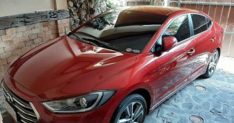 Selling Red Hyundai Elantra 2016 in Manila