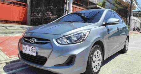 Silver  Hyundai Accent 2019 for sale in Quezon City