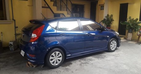 Blue Hyundai Accent 2016 for sale in Manila