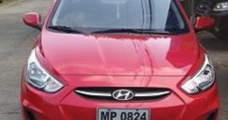 Red Hyundai Accent 2016 for sale in Manila