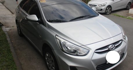 Silver Hyundai Accent 2015 for sale in Quezon City