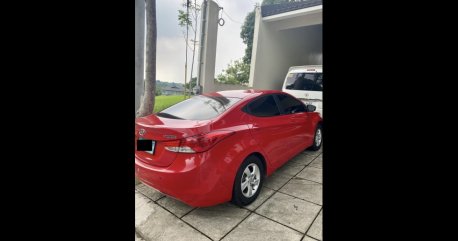 Red Hyundai Elantra 2012 for sale in Muntinlupa