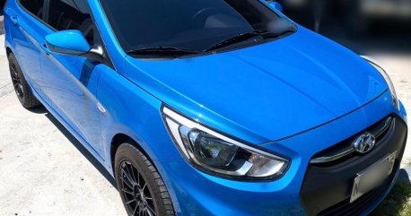 Blue Hyundai Veloster 2018 for sale in Muntinlupa