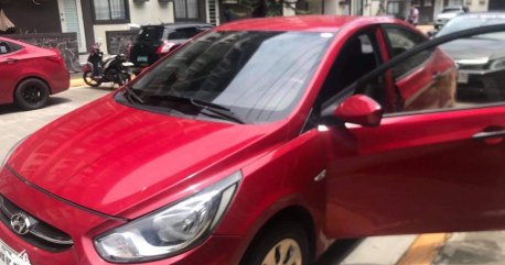 Red Hyundai Accent for sale in Parañaque